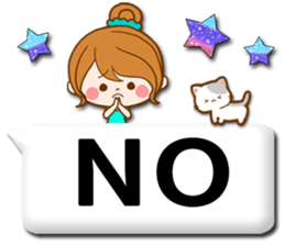 Pretty wife 2  balloon sticker #10609306