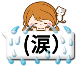 Pretty wife 2 balloon sticker #10609308