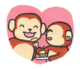 Saruru's spring sticker sticker #10609372