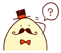 gentle egg sticker #10609481