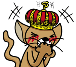 King of the kitten sticker #10609585