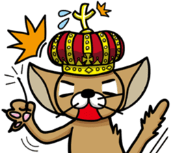 King of the kitten sticker #10609587