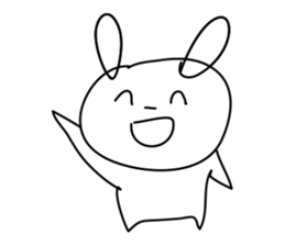 Happy Rabbit~ sticker #10609872