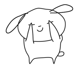 Happy Rabbit~ sticker #10609881