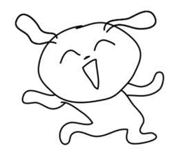 Happy Rabbit~ sticker #10609888