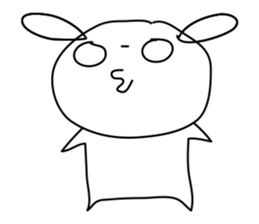 Happy Rabbit~ sticker #10609899