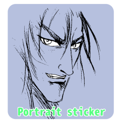 Portrait sticker
