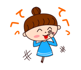 Pretty girl sticker for daily use sticker #10611206