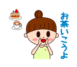 Pretty girl sticker for daily use sticker #10611209