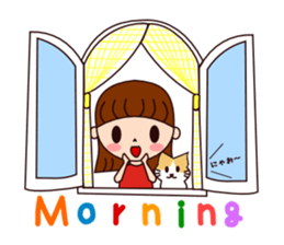 Pretty girl sticker for daily use sticker #10611217