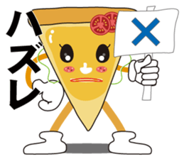 PIZZA GIRL is kind and strong feeling. sticker #10611521