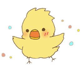Daily cute chick 2 sticker #10612045