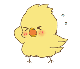 Daily cute chick 2 sticker #10612046