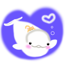 sea creatures & kitten & flower ! sticker #10612393