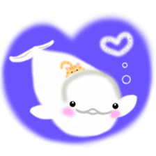 sea creatures & kitten & flower ! sticker #10612393