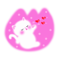 sea creatures & kitten & flower ! sticker #10612394