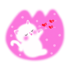 sea creatures & kitten & flower ! sticker #10612394