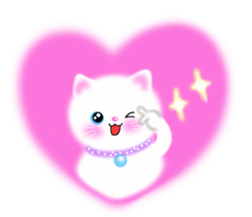 sea creatures & kitten & flower ! sticker #10612397