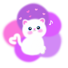 sea creatures & kitten & flower ! sticker #10612404