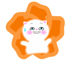 sea creatures & kitten & flower ! sticker #10612409