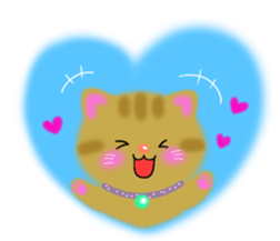 sea creatures & kitten & flower ! sticker #10612410