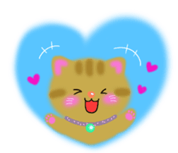 sea creatures & kitten & flower ! sticker #10612410