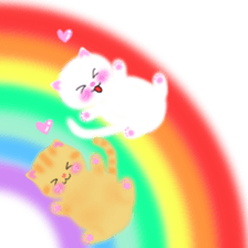 sea creatures & kitten & flower ! sticker #10612412