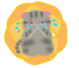 sea creatures & kitten & flower ! sticker #10612414