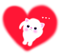 sea creatures & kitten & flower ! sticker #10612415