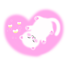 sea creatures & kitten & flower ! sticker #10612426