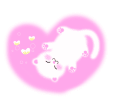 sea creatures & kitten & flower ! sticker #10612426