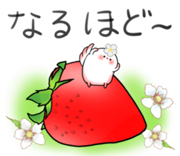 Fairy of the happy strawberry sticker #10612520
