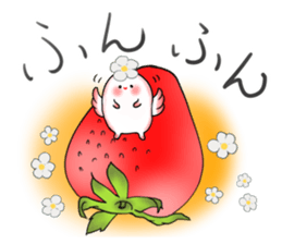 Fairy of the happy strawberry sticker #10612528
