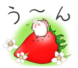 Fairy of the happy strawberry sticker #10612530