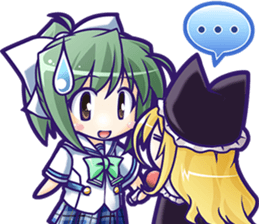 Brighter than dawning blue sticker #10613082