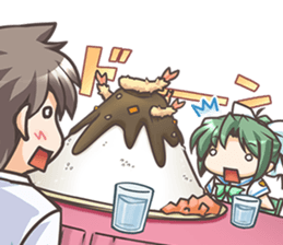 Brighter than dawning blue sticker #10613098