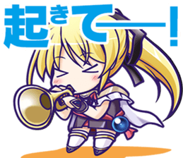 Brighter than dawning blue sticker #10613104