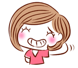 My Doodle Girl sticker #10613635