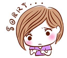 My Doodle Girl sticker #10613636