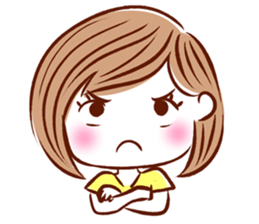 My Doodle Girl sticker #10613640