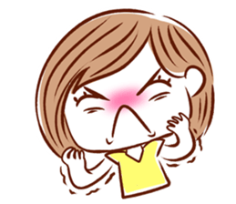 My Doodle Girl sticker #10613641