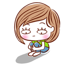 My Doodle Girl sticker #10613644