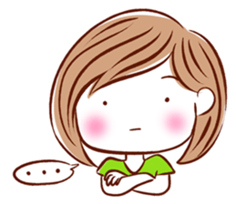 My Doodle Girl sticker #10613645