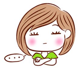 My Doodle Girl sticker #10613646