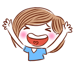 My Doodle Girl sticker #10613649