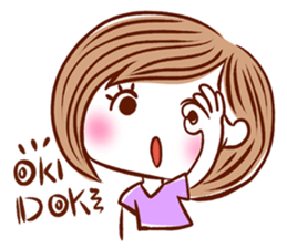 My Doodle Girl sticker #10613652