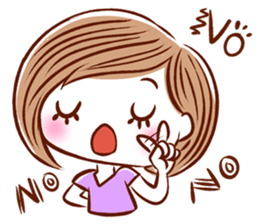 My Doodle Girl sticker #10613653