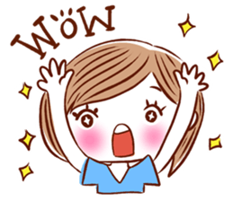 My Doodle Girl sticker #10613665