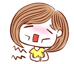 My Doodle Girl sticker #10613668