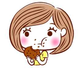 My Doodle Girl sticker #10613669